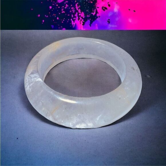 Quartz with Golden Healer Flecks Ring‎ Size 7.5 - Picture 1 of 11